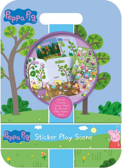 SJ08204 PEPPA PIG STICKER PLAY SCENE