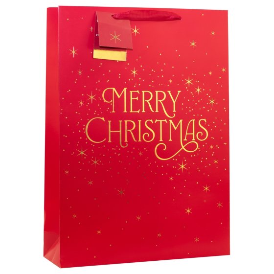 GIFT BAG MERRY CHRISTMAS XL