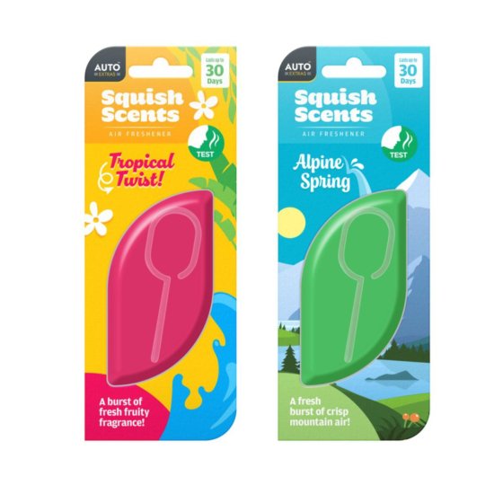 AIR FRESHENER HANGING 3D