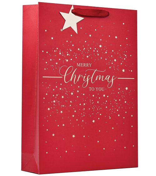 XH2104 GIFT BAG MERRY CHRISTMAS XL