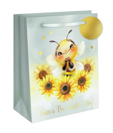 SJ15311 SJ15311 GIFT BAG BEE-AUTIFUL LARGE