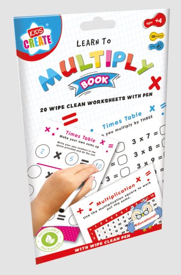 BOOK A5 WIPE CLEAN LEARN TO MU