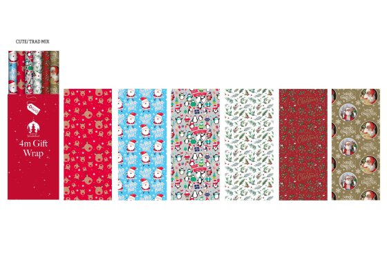 XG1401 WRAP 4M TRAD CUTE ASSTD