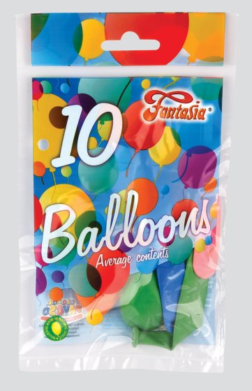 SG11101 PACKETS 10S PLAIN BALLOONS