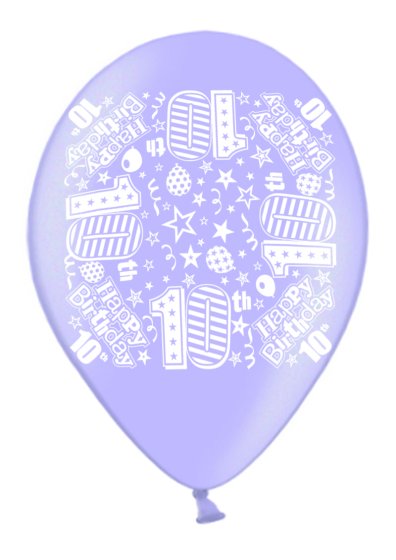 SH12429 BALLOON PRINTED AGE 10