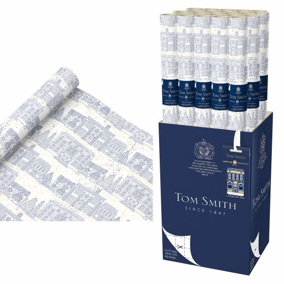 XH0202 WRAP CHRISTMAS TOWN FSC