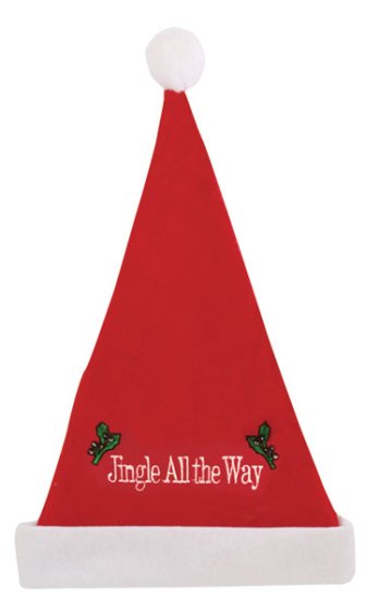 XH5302 PLUSH MERRY XMAS SANTA HAT