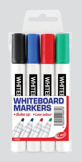 SH07610 WALLET 4 WHITEBOARD MARKERS