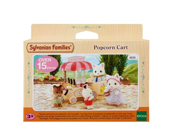 *WIGIG*  SYLVANIAN POPCORN CART