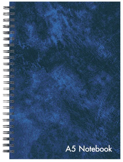 SH01605 NOTEBOOK A5 WIRO LEATHER LOOK