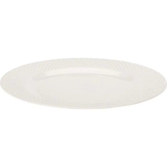 PLATE MELAMINE DIA 280MM WHITE