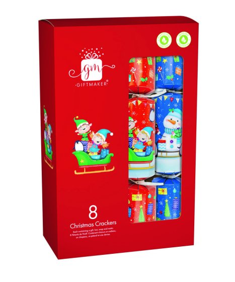 XH6301 CRACKERS 8X12IN ASSORTED