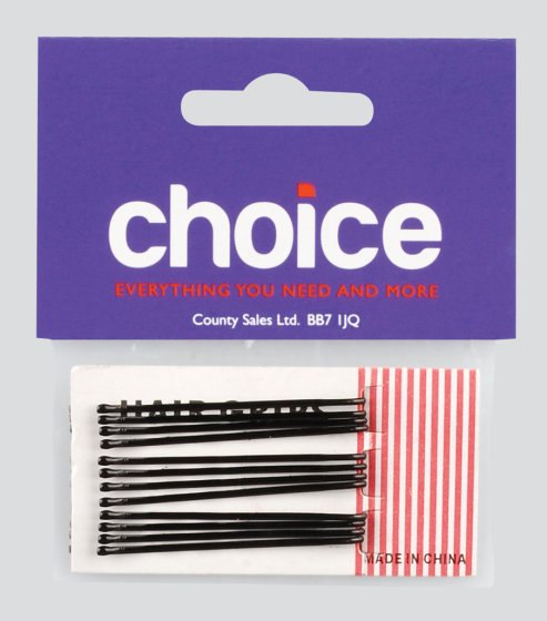 SH10915 CHOICE HAIRGRIPS 24S