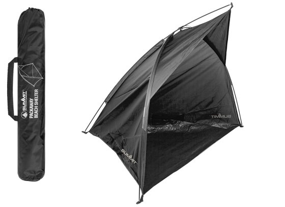 SUMMIT PACKAWAY BEACH SHELTER 170x120 BLACK