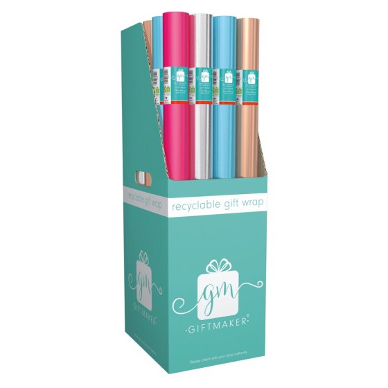 SG12109 WRAP 1.5M PLAIN FASHION FOIL R