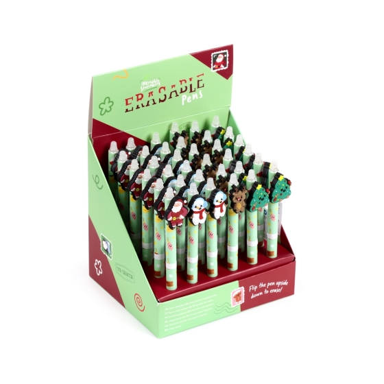 INKREDIBLE ERASABLE PEN WITH JINGLE BUNCH CHRISTMAS TOPPER