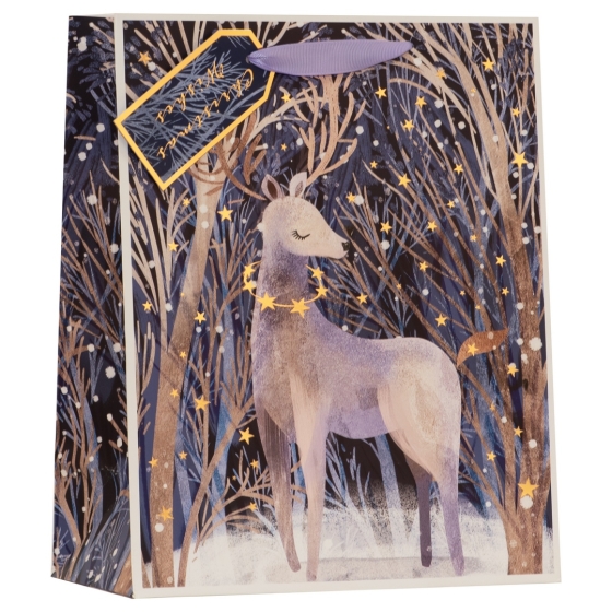 GIFT BAG MAGICAL REINDEER L
