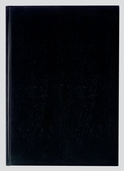 CH0203 SH01504 A6 CASEBOUND NOTEBOOK BLBKRD