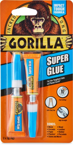 SH06002 GLUE GORILLA SUPERGLUE 2 X 3G