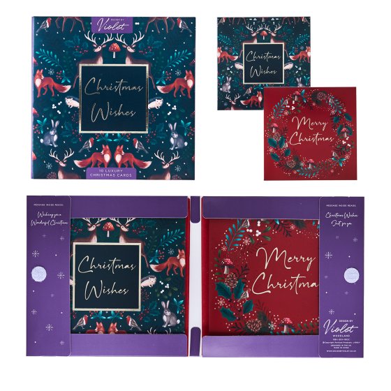 XG2208 CARDS WOODLAND 10 PACK