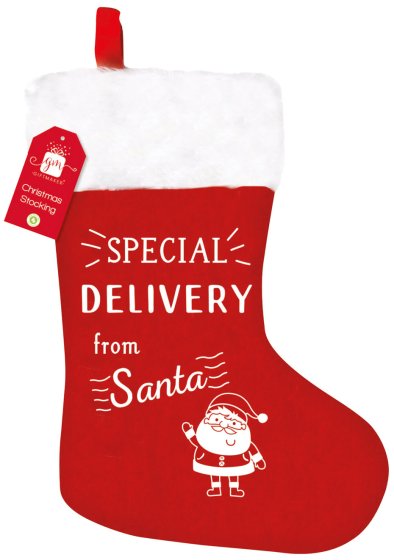 WIGIG SANTA STOCKING RED SPECIAL DEL