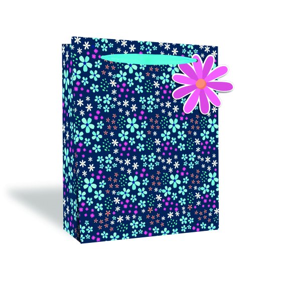 NEW FOR 2024 SG12733 GIFT BAG DITZY FLORAL LRG