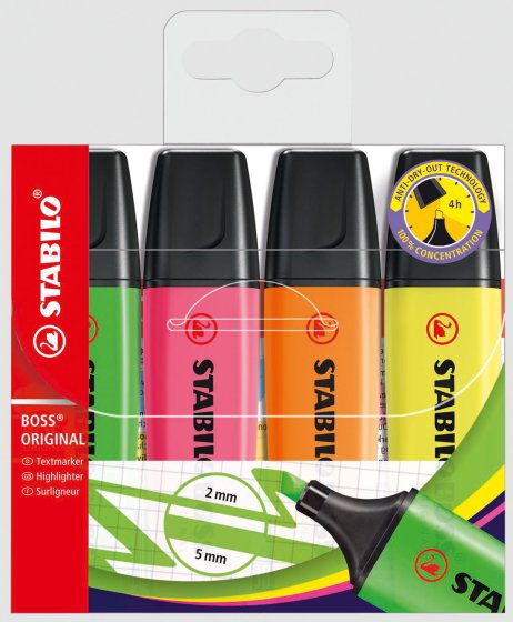 SH07810 BOSS HIGHLIGHTERS WALLET 4S