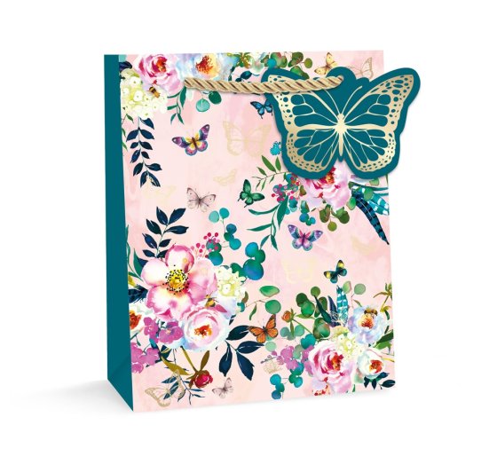 SH14336 GIFT BAG BUTTERFLIES SMALL