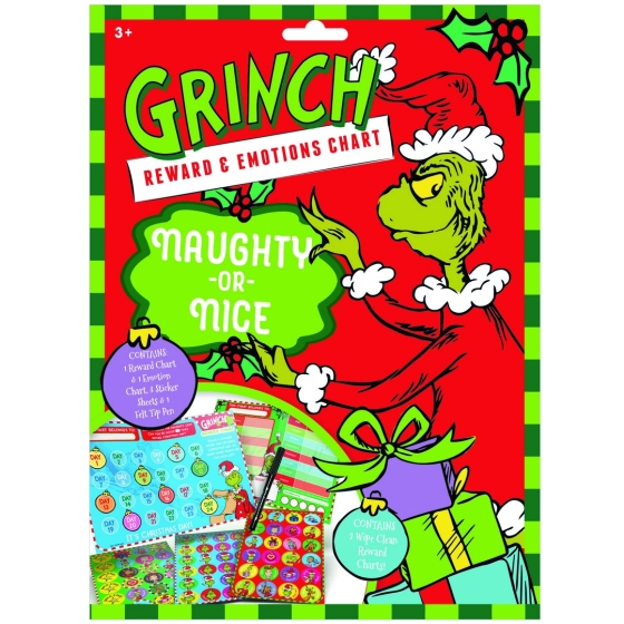 GRINCH REWARD & EMOTIOS CHART