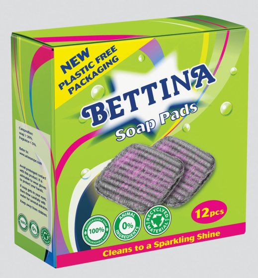 SH11501 BETTINA SOAP FILLED PADS 12PK