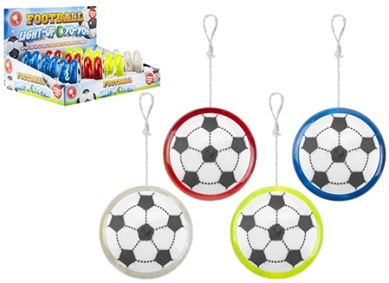 YOYO FOOTBALL LIGHT UP 4 ASST