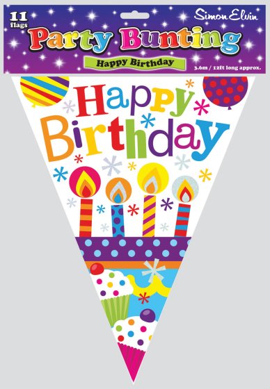 SH12201 HAPPY BIRTHDAY BUNTING