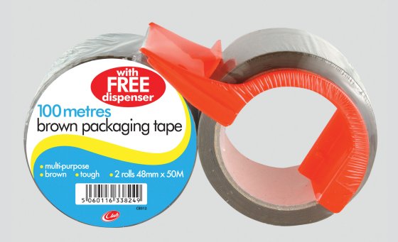 SH05310 PARCEL TAPE TWIN WITH DISPSER