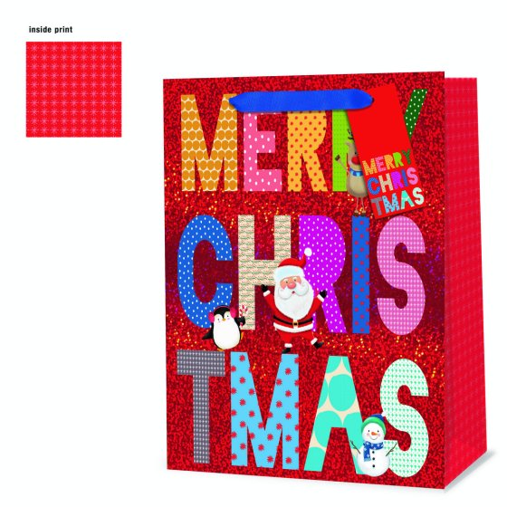 GIFT BAG FUN TEXT XL