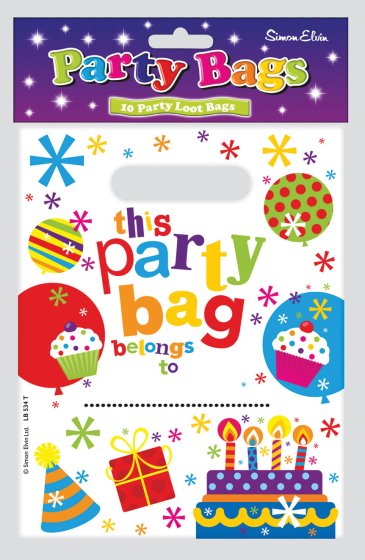 SH12204 PARTY BAG BIRTHDAY CANDLES