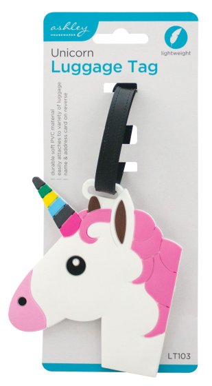 LUGGAGE TAG UNICORN