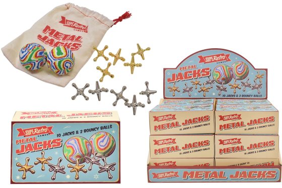 GAME METAL JACKS RETRO