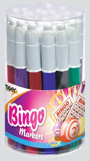 SH07705 MARKERS BINGO ASST