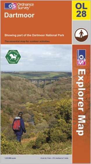 ** WIGIG ** MAP OL28 DARTMOOR