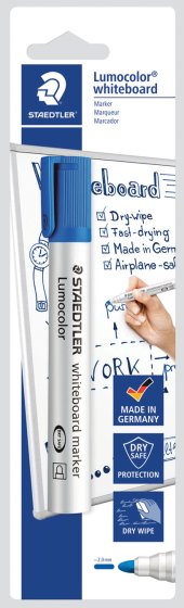 SH07607 WHITEBOARD MARKER BLUE CARDED