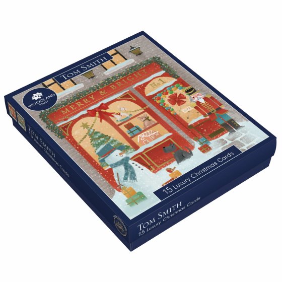 XH0402 CARDS LUX BOXED STORE FRONT FS