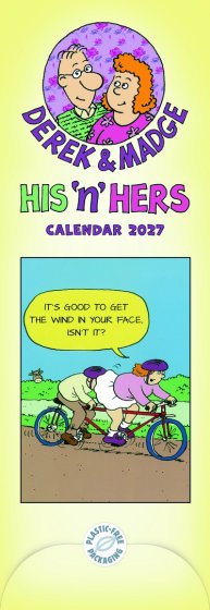 DJ1417 CALENDAR SLIM DEREK N MADGE