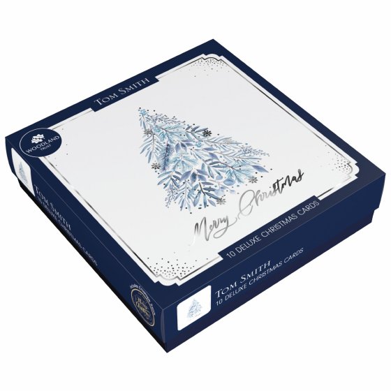 XH0209 CARDS WINTER WOODLAND FSC