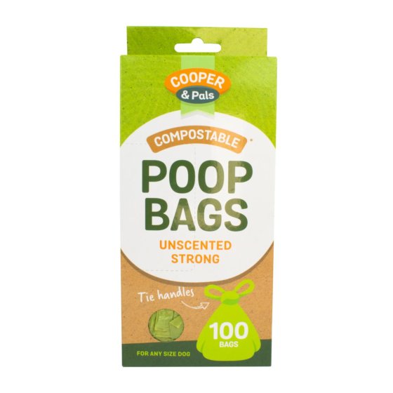 DOG WASTE BAGS DEGRADABLE 100PK