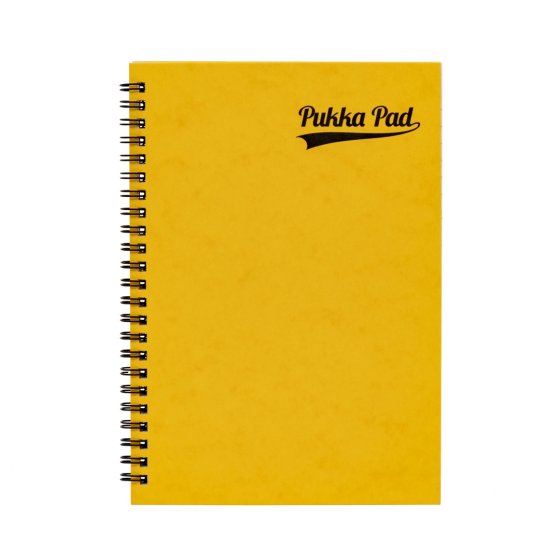 SJ02002 SJ02002 NOTEBOOK PUKKA SIDE SPIRAL A5 ASST