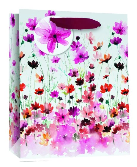 SJ15103 SJ15103 GIFT BAG MEADOW FLOWER SMALL