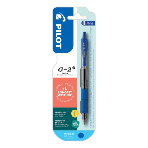 SJ06809 PENS PILOT G2 ROLLER BLUE