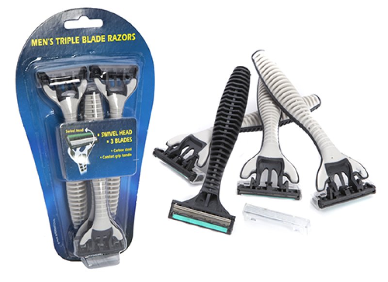 RAZOR 4PCS TRIPLE BLADE SWIVEL Williams Direct
