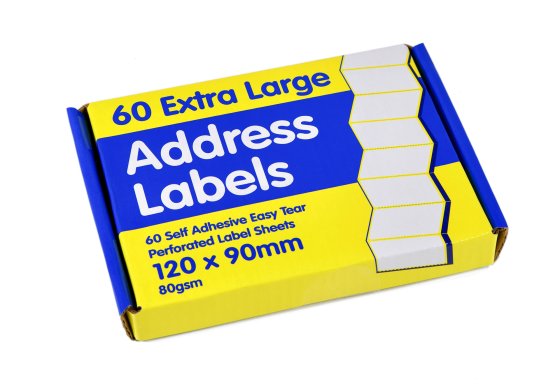 LABEL ADDRESS PREMIUM 120 X 90