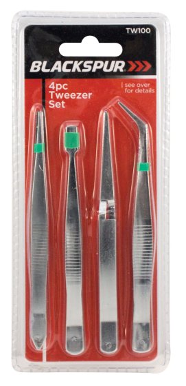 TWEEZER SET 4PC